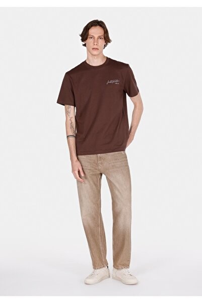 Colin's Ανδρικό κοντομάνικο μπλουζάκι Comfort Fit με στρογγυλή λαιμόκοψη