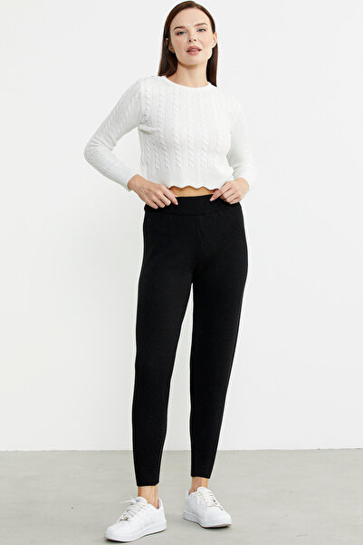 Sementa Jogger Knitwear Trousers - Black