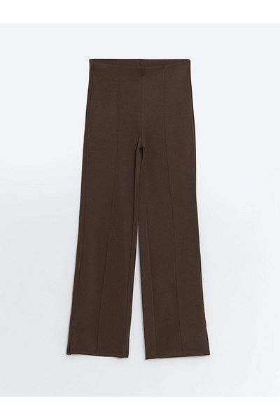 LC Waikiki Γυναικείο πλισέ παντελόνι Dar Fit Modal Blended