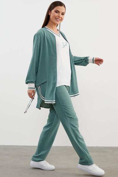 Sementa Crepe Wide Mold Triple Set - Green