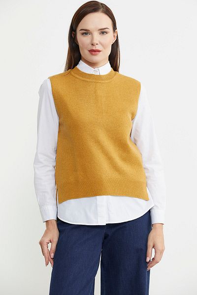 Sementa Sun Wool Knitwear Sweater - Open Back and Tie-Up