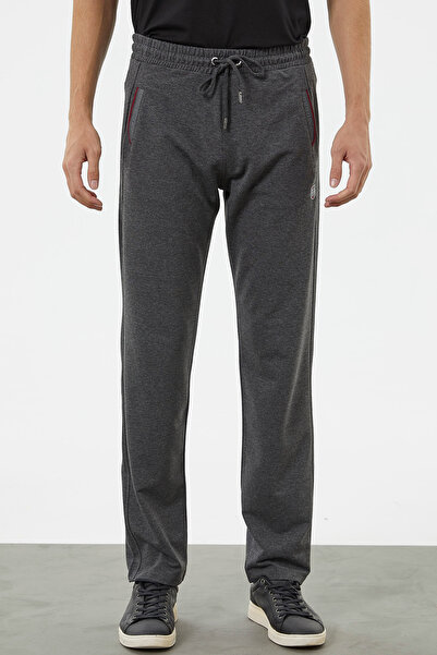 Sementa Φούτερ με λογότυπο με λεπτομέρεια τσέπης - Ανθρακί