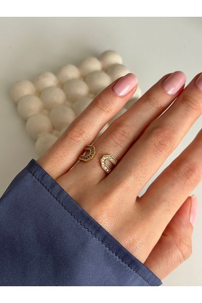 Ressia Half Stone Ring