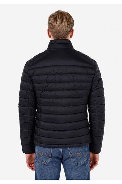 Colin's Palton negru pentru bărbați Slim Fit