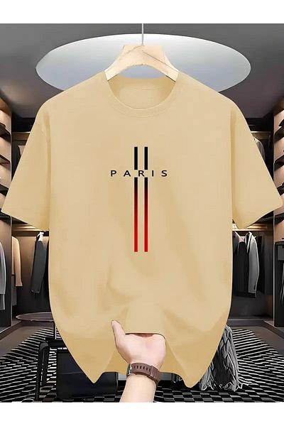 FULL TOLERANCE Μπλουζάκι Unisex Vertical Paris με στάμπα Plus Size