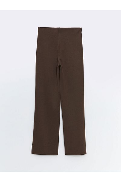 LC Waikiki Γυναικείο πλισέ παντελόνι Dar Fit Modal Blended