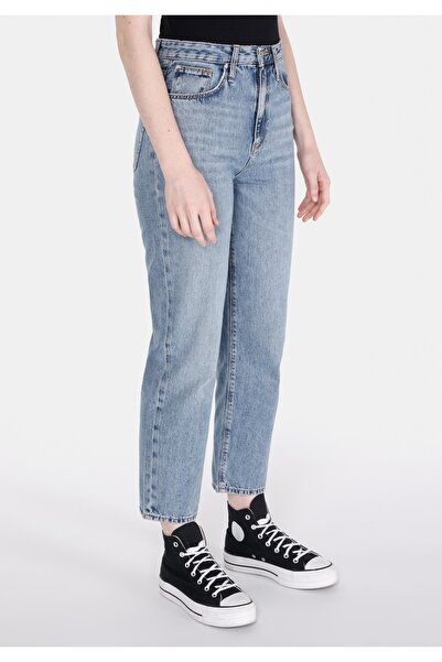 Colin's 884 Lauren Straight Fit High Waist Straight Leg Women's Blue Jean Pants