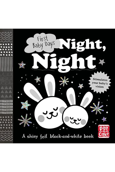 Penguin Books First Baby Days: Night, Night: 一本供宝宝探索的触感板书