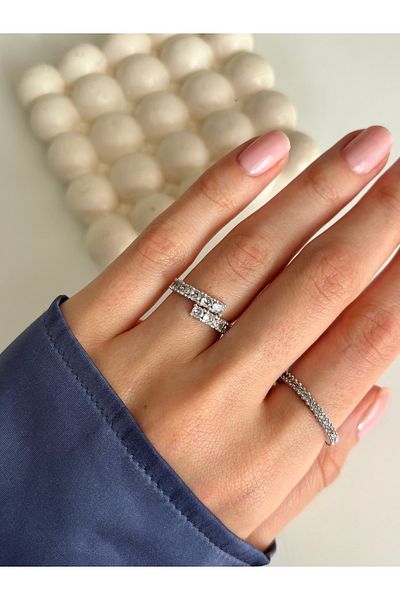 Ressia Minimal Large Stone Ring