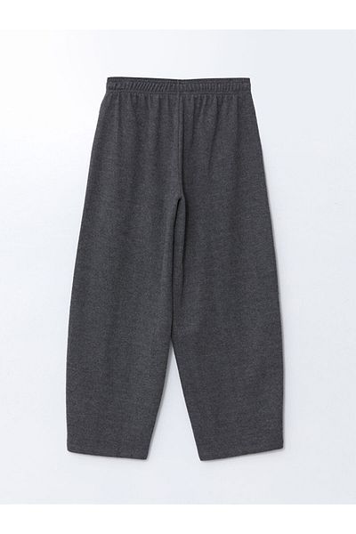 LC Waikiki Lcw Vision Anthracite Women's Knitwear Pants with Elastic Waist