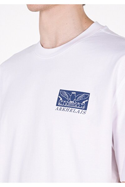 Colin's Comfort Fit Round Neck Plain Men's White Short Sleeve T-Shirt