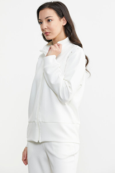 Sementa Σετ αθλητικής φόρμας Scuba με λεπτομέρεια από πέτρα - Εκρού