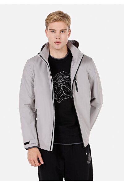 Colin's Regular Fit Men's Stone Raincoat