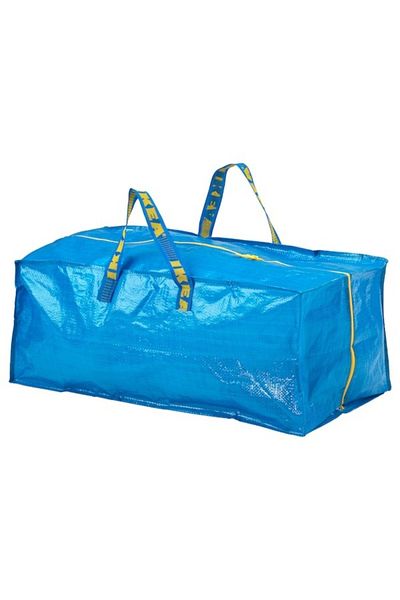 IKEA FRAKTA Trunk for Trolley – Spacious & Durable Storage Solution (Blue, 73x35x30 cm, 76L)