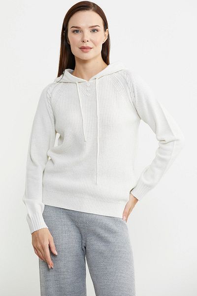 Sementa Wool Knitwear Sweater - Hooded and Reinforced