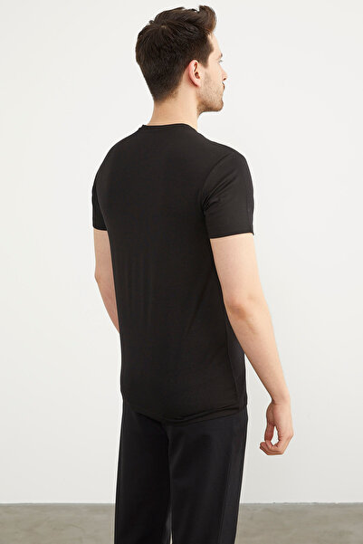 Sementa Μπλουζάκι Crew Neck Basic - Μαύρο