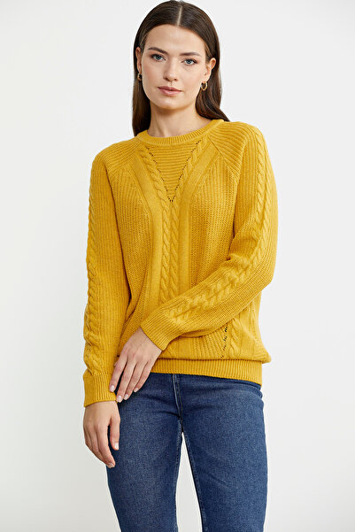 Sementa Sun Patterned Casual Knitwear Sweater