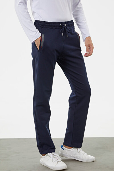 Sementa Φούτερ με λογότυπο με λεπτομέρεια τσέπης - Navy Blue