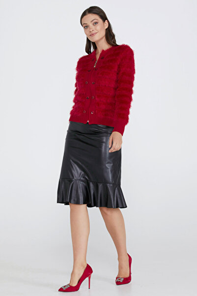 Sementa Women's Knitwear Jacket - Red