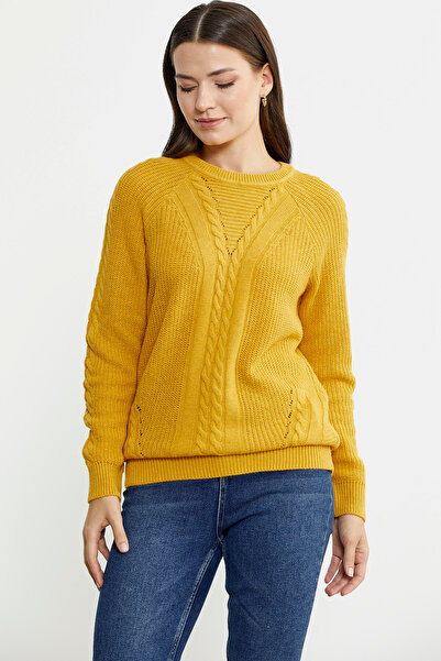 Sementa Sun Patterned Casual Knitwear Sweater