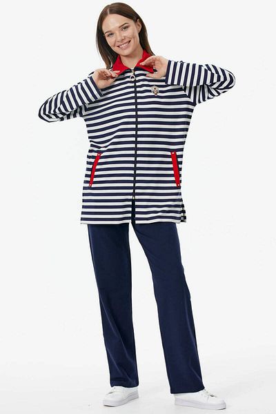 Sementa Ριγέ Marine Φόρμα - Navy Blue
