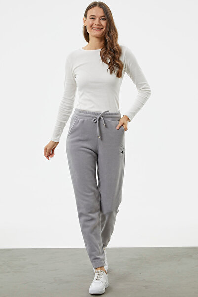 Sementa Jogger Sweatpants with Elastic Waist - Gray