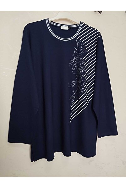 anne moda ankara Για Ειδικές Περιστάσεις, Κορυφαίας Ποιότητας, Βισκόζη, Καλοκαιρινή Λύκρα Μπλούζα