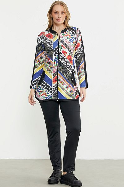 Sementa Judge Collar Suit - Black