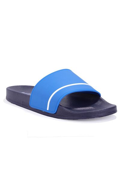 FLY SOFT S 263050   Papuci sport pentru bărbați, albastru, alb, zilnic, ortopedici