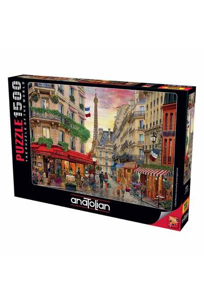 Anatolian Puzzle 1500 Pieces: Cafe Eiffel