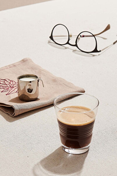 Paşabahçe كوب دوبيو إسبيسو مصنوع يدويًا سعة 130 سي سي