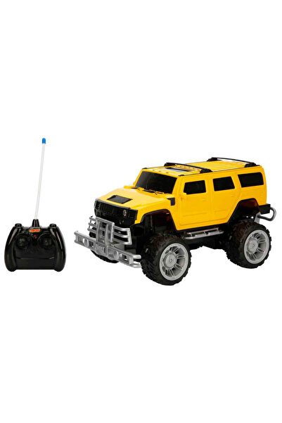 Genel Markalar 1:14 Uzaktan Kumandalı Big Foot Usb Şarjlı Hummer 34 cm. - Sarı