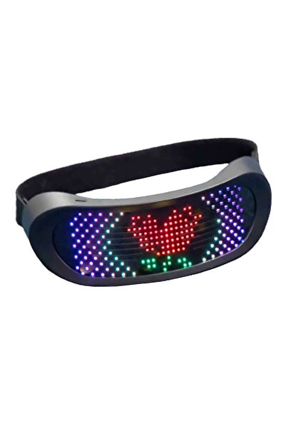 Rave Neon Uygulama Destekli Led Gözlük