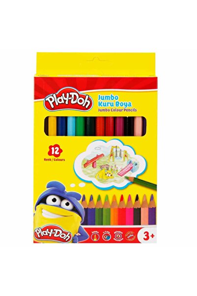 Play Doh طلاء جاف جامبو 12 لون