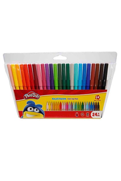 Play Doh قلم لباد 24 لون