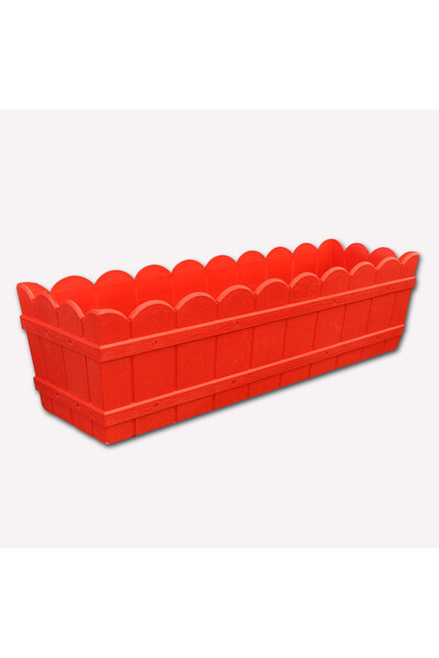 Lider Dikdörtgen Balkon Saksısı 55 cm