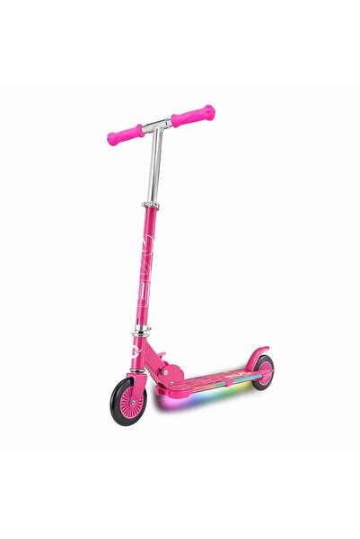 Evo 2 Tekerlekli Flash Işıklı Pembe Scooter