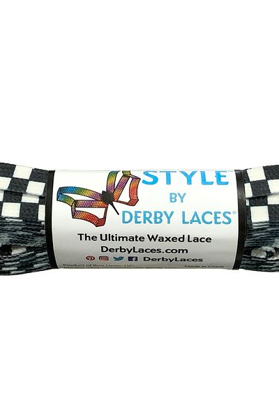 Derby Style Waxed Roller Skates Laces [54 Inch 137cm]