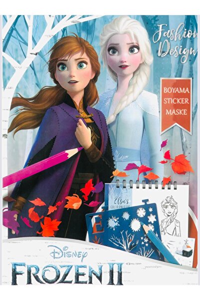 Genel Markalar BOYAMA KİTABI STICKER HEDİYELİ ARKA KAPAK KESİLEREK MASKE YAPI...