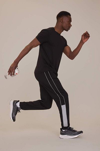 DeFacto Νέα σεζόν DeFactoFit Standard Fit Crew Neck με εμπριμέ κοντομάνικο μπλουζάκι αθλητή