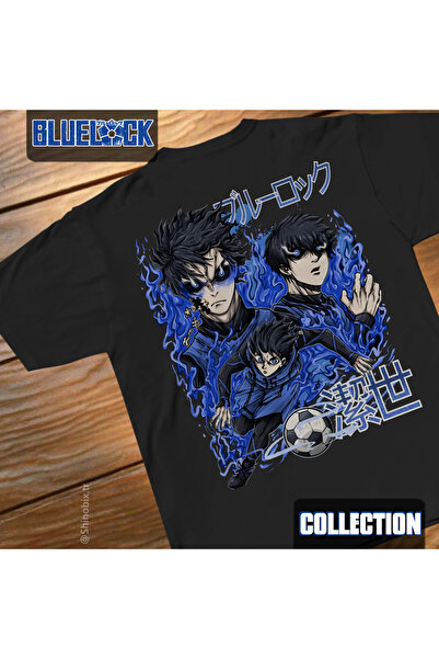 SHINOBIX Blue Lock Anime Yoichi Isagi Oversize T-Shirt