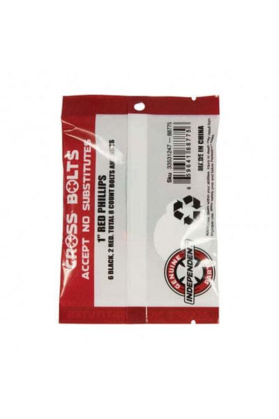 Independent Genuine Parts Phillips Hardware [7/8 Inch Set/8]