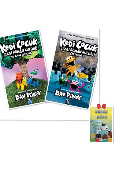Mor Elma Yayıncılık Kedi Çocuk 3 Ve Kedi Çocuk 4, Yapay Zeka Kitabı Hediyeli ...
