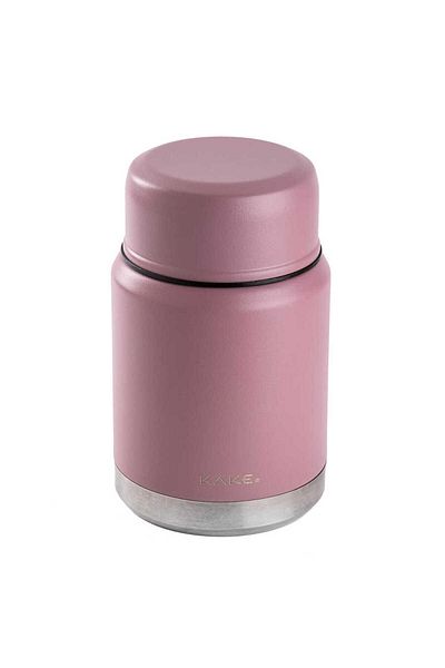 Tantitoni Kake, 500 Ml, Stainless, Leakproof, with Steel Spoon, Food Thermos, Lunch Box, Ginger Kfy-Xd017