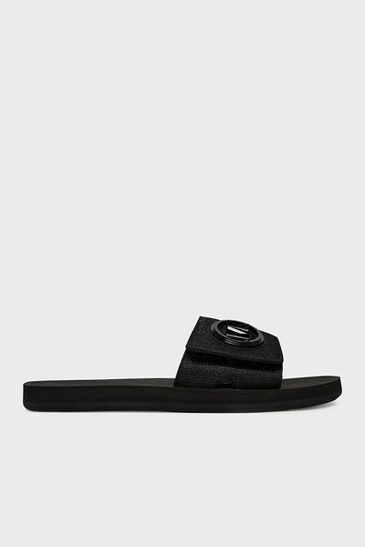 Michael Kors Logo Glitter Slippers 40S4Mkfa1D001 Slippers 40S4Mkfa1D 001