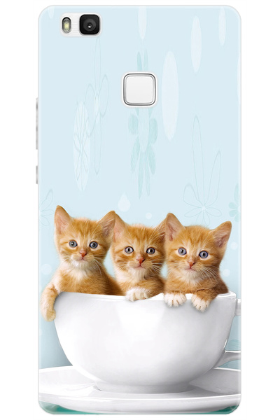 Ceppare Huawei P9 Lite (VNS-L02/L21/L31) Uyumlu Kılıf Desen Baskılı Silikon Y...