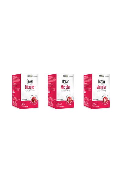 Ocean Microfer 30 Tablets - Pack of 3