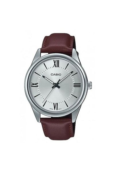 Casio كاسيو ساعة انالوج جلدية MTP-V005L-7B5UDF للرجال