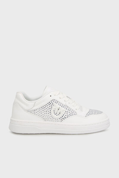 PİNKO Pinko Hakiki Deri Taşlı Sneaker Ayakkabı AYAKKABI SS0081P082Z1B