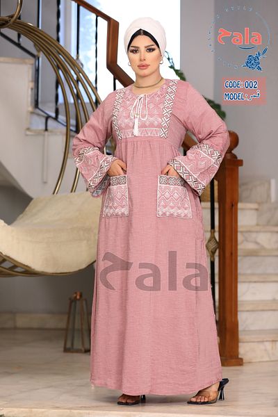 Genrics Linen jalabiya with natural elegance and a modern touch